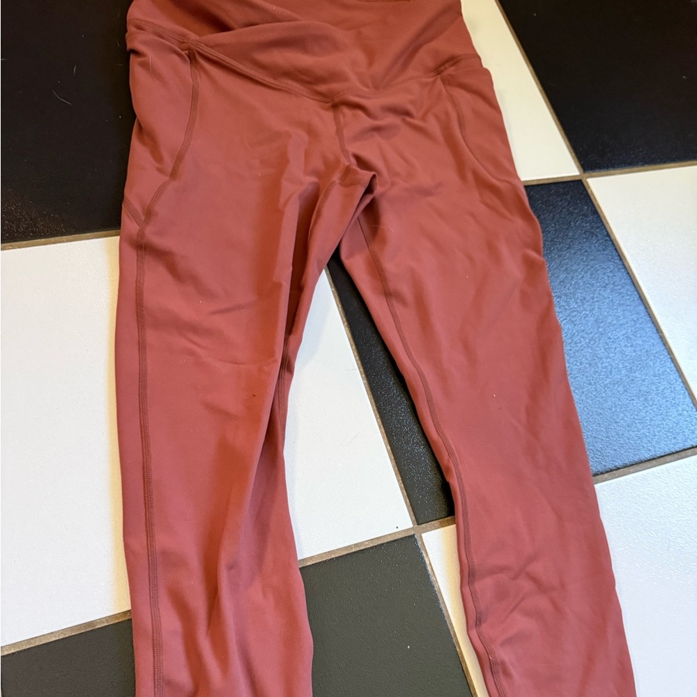 Fabletics PureLuxe Leggings in Warm Brown